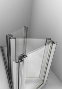 Aliplast vouwdeur New Panorama
